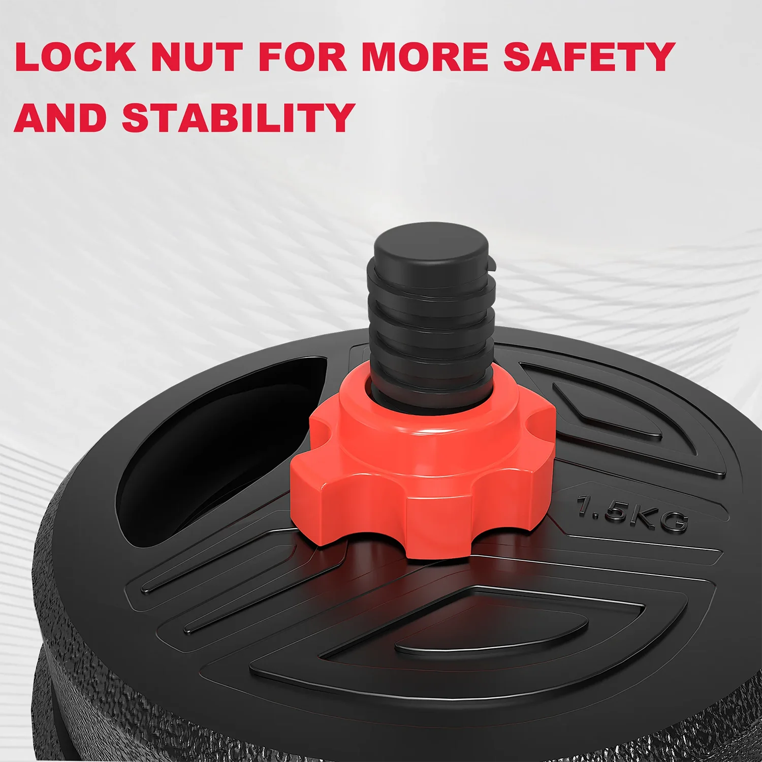 3-in-1 Dumbbell Barbell Set, Adjustable Dumbbell Weights, Dumbbell Bars, Dumbbell Set for Strength Training, Fitness, Home Gym