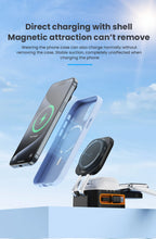 3-in-1 Magnetic Wireless Charger Stand for iPhone 12 13 14 15 16 Charging Station for Apple Watch 10 9 8 7 6 5 AirPods 2 3 Pro