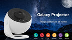 Projetor Galaxy Rotativo 360° com Céu Estrelado para Quarto e Decoração