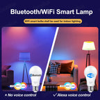 Tuya E27 Smart Bulb 15W — RGB + CW/WW WiFi/Bluetooth Alexa