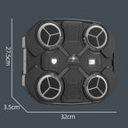 Máquina de Boxe Inteligente com Música e Bluetooth — Montagem na Parede com Luvas