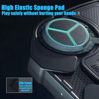 Máquina de Boxe Inteligente com Música e Bluetooth — Montagem na Parede com Luvas