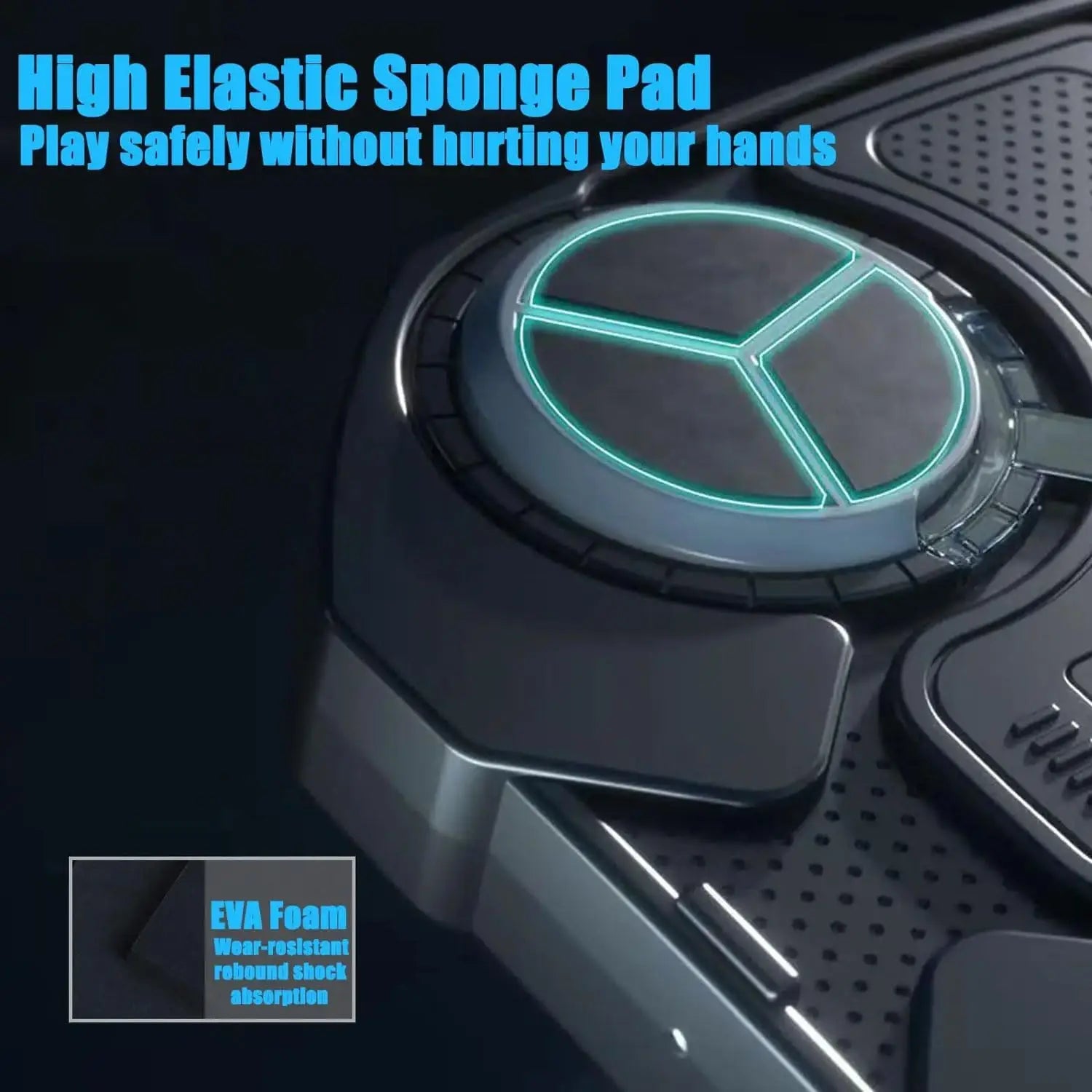 Máquina de Boxe Inteligente com Música e Bluetooth — Montagem na Parede com Luvas