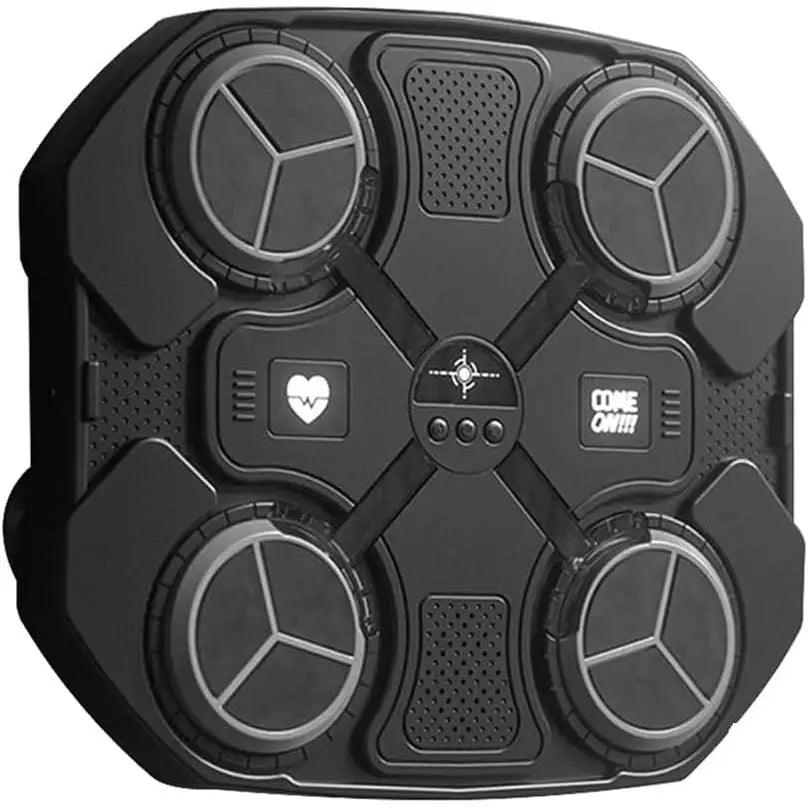 Máquina de Boxe Inteligente com Música e Bluetooth — Montagem na Parede com Luvas