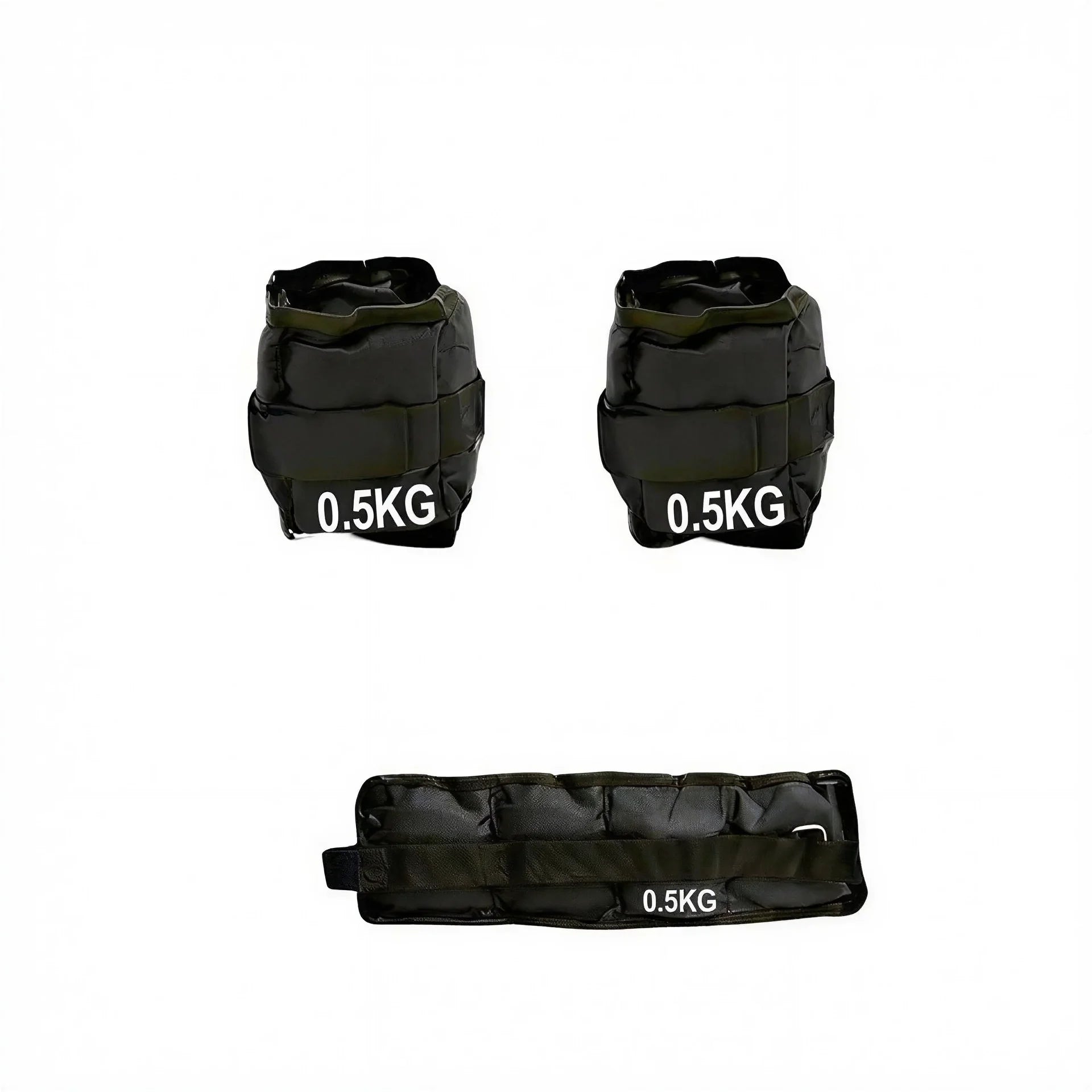 DECODEKO Adjustable Ankle and Wrist Weights, 0.5-10kg, Versatile Fitness Training with Breathable Nylon, Hook and Loop Closure, Perfect for Home Gym and Aerobics, Adjustable Dumbbells for Personalized Intensity