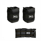 DECODEKO Adjustable Ankle and Wrist Weights, 0.5-10kg, Versatile Fitness Training with Breathable Nylon, Hook and Loop Closure, Perfect for Home Gym and Aerobics, Adjustable Dumbbells for Personalized Intensity