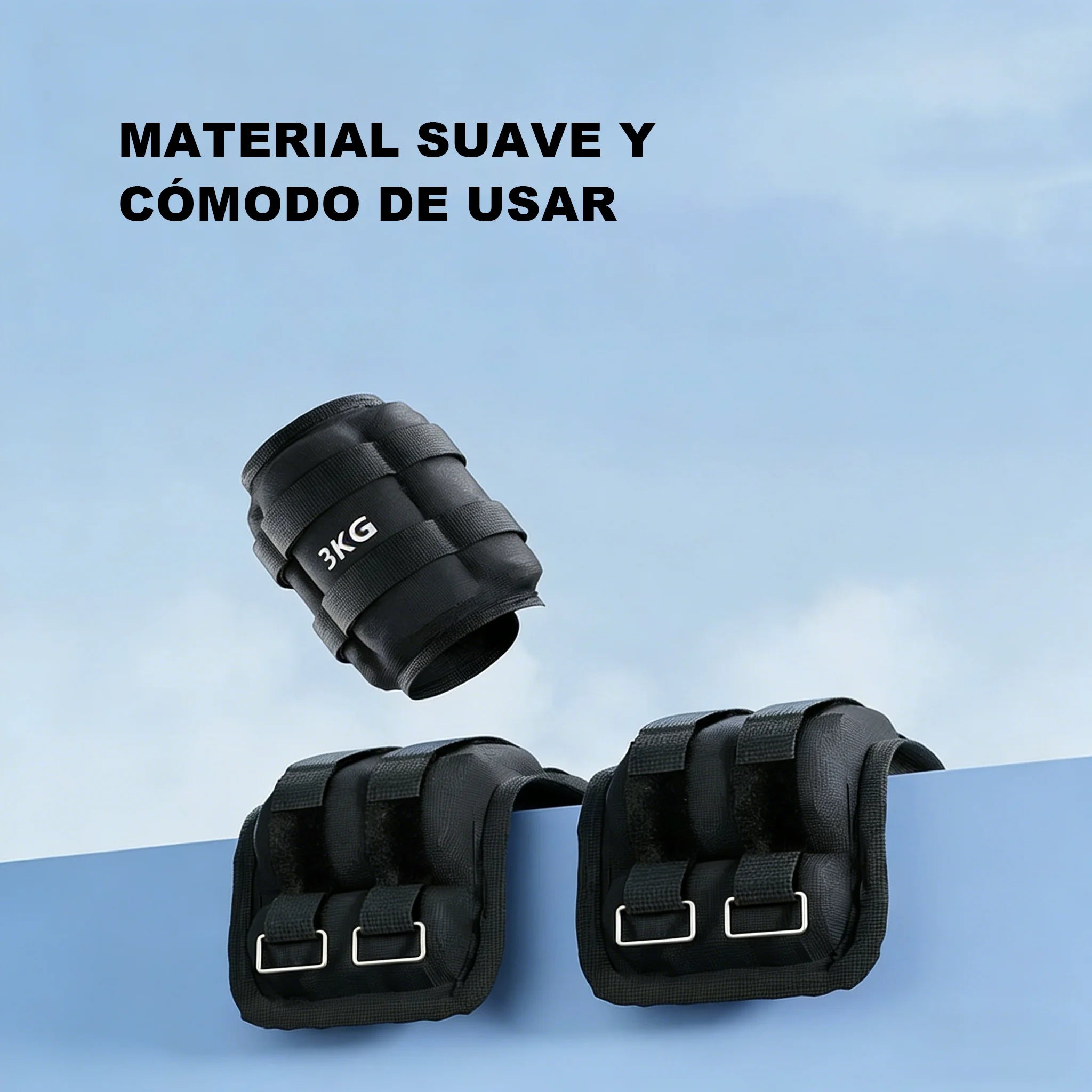 DECODEKO Adjustable Ankle and Wrist Weights, 0.5-10kg, Versatile Fitness Training with Breathable Nylon, Hook and Loop Closure, Perfect for Home Gym and Aerobics, Adjustable Dumbbells for Personalized Intensity