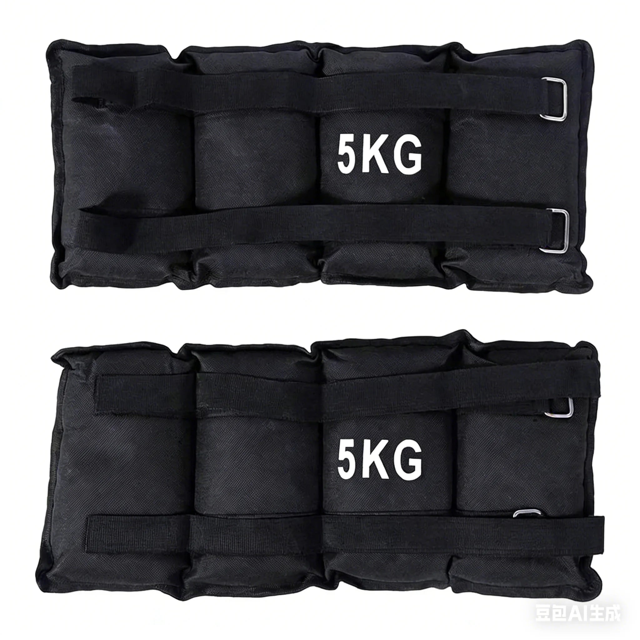 DECODEKO Adjustable Ankle and Wrist Weights, 0.5-10kg, Versatile Fitness Training with Breathable Nylon, Hook and Loop Closure, Perfect for Home Gym and Aerobics, Adjustable Dumbbells for Personalized Intensity