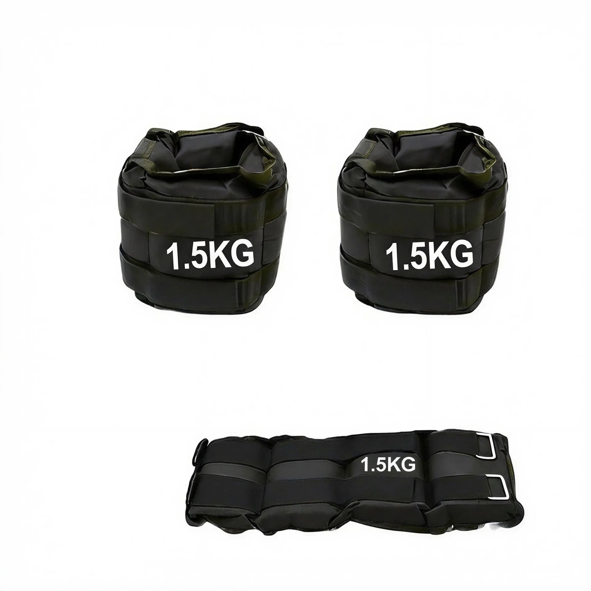 DECODEKO Adjustable Ankle and Wrist Weights, 0.5-10kg, Versatile Fitness Training with Breathable Nylon, Hook and Loop Closure, Perfect for Home Gym and Aerobics, Adjustable Dumbbells for Personalized Intensity