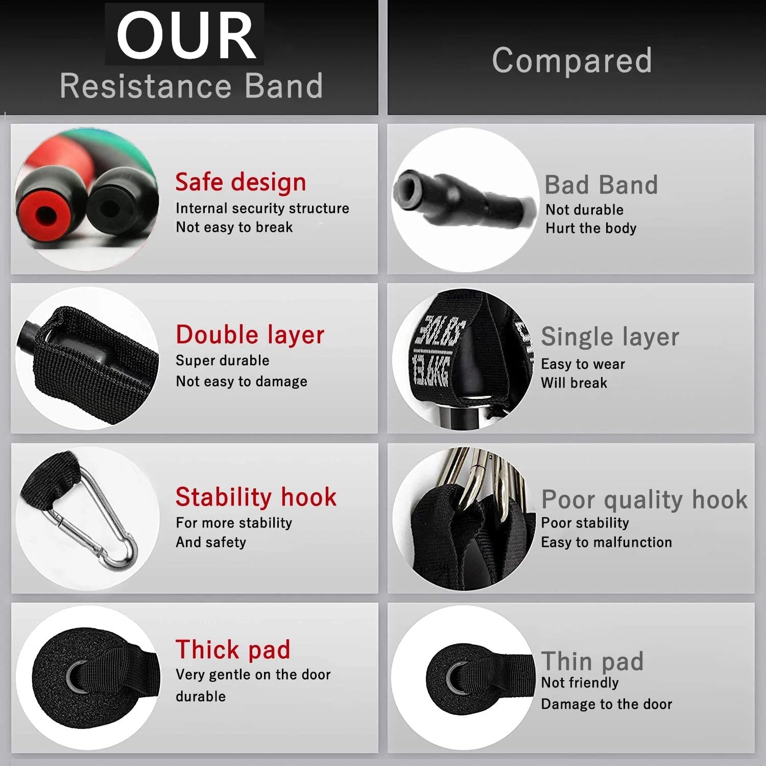 Pilates bar kit with resistance bands, Multifunctional Yoga Bar, Portable Home Gym, Resistance bar kit for full body workouts.