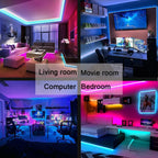 Bluetooth Tape USB LED Strip Light 5050 SMD 5V USB RGB Lights Flexible LED Lamp Tape Ribbon RGB Self-adhesive TV Desktop Diode