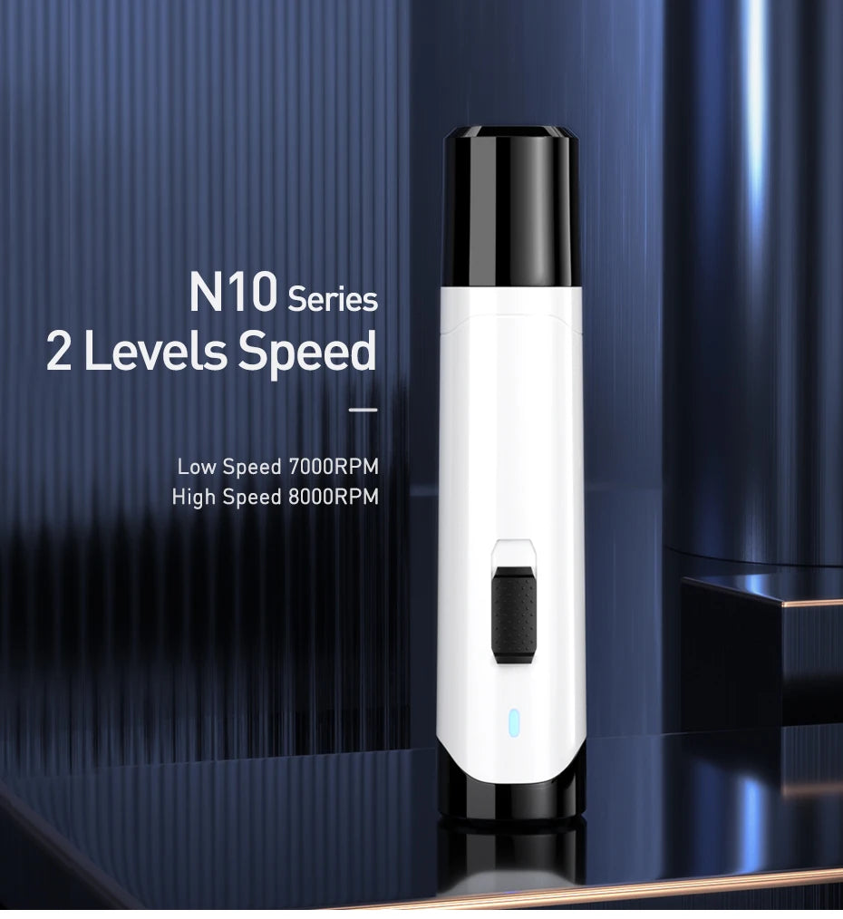 ROJECO N30 Electric Nail Clippers for Dogs, Nail Grinder, Rechargeable Professional Pet Clipper for Cat Claws, Cutter, Grooming