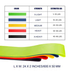 Bandas de Resistência com Âncora de Porta e Tiras de Tornozelo