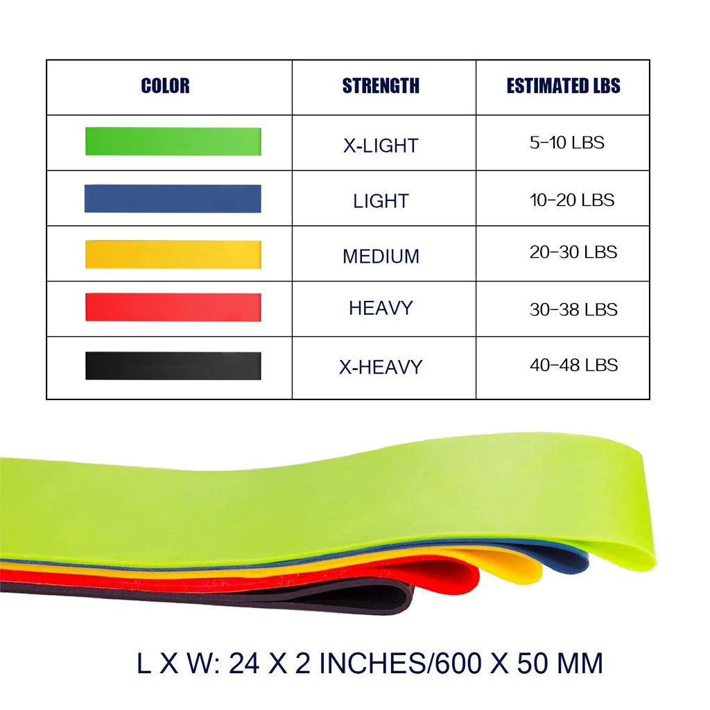 Bandas de Resistência com Âncora de Porta e Tiras de Tornozelo