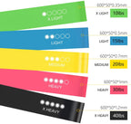 360lbs Fitness Exercises Resistance Bands Set Elastic Tubes Pull Rope Yoga Band Training Home Gym Workout Equipment