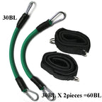 Bandas de Resistência com Tiras de Tornozelo para Treino de Pernas e Desportos