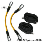 Bandas de Resistência com Tiras de Tornozelo para Treino de Pernas e Desportos