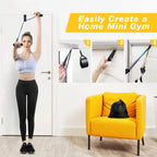360lbs Fitness Exercises Resistance Bands Set Elastic Tubes Pull Rope Yoga Band Training Home Gym Workout Equipment