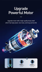 ROJECO N30 Electric Nail Clippers for Dogs, Nail Grinder, Rechargeable Professional Pet Clipper for Cat Claws, Cutter, Grooming