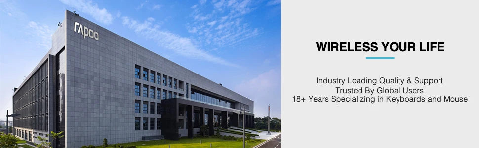 Rapoo 2026 New MT710L Wireless Multimode Rechargeable Ergonomic Mouse 4000 DPI Bluetooth Mouse Easy-Switch Up to 4 Devices