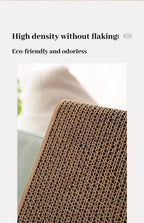 Large/Small Cardboard Cat Scratcher, L-Shape, Wear-Resistant, Scratch-Resistant, Cat Scratching Post, Cat Toy, Pets, Cat Accessories