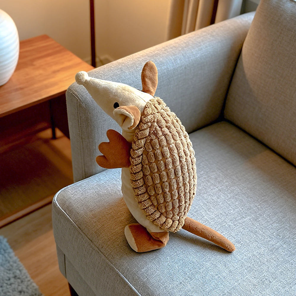 Peluche Interativo Anti‑Rasgões – Brinquedo Calmante e Lavável com Som