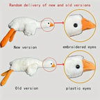 Peluche Ganso Realista Grande para Cães – Brinquedo Macio e Durável para Mastigar