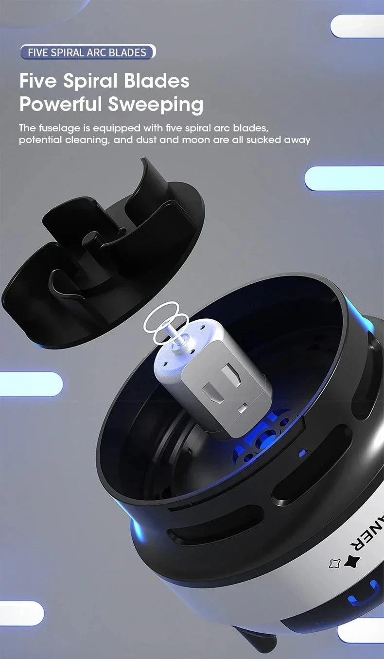 Mini Aspirador de Mesa USB Portátil para Poeiras e Migalhas, Potência 5W