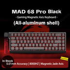 MADLIONS Mad 60he Mad60HE Mad 68HE Mechanical Keyboard Magnetic Switch Wired Hot Swap 8K Polling Rate Customized Gaming keyboard