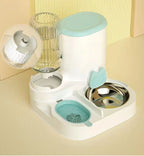 Automatic cat bowl feeder for cats, dogs, pets, water dispensers, integrated cat bowl, cat food bowl, dogs, eating, drinking water