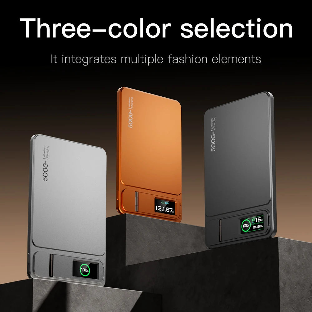 Lenovo 10000mAh Slim Power Bank — Magnético MagSafe Wireless 20W CCC