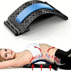 SpineFlex Pro – Suporte Lombar e Alongador de Coluna com Níveis Ajustáveis para Alívio Muscular e Relaxamento Diário