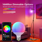 Lâmpada Smart Melery E27 RGB Wi‑Fi Compatível com Alexa e Google Home