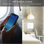 AXUS WiFi Touch Switch — Smart RF433 Sem Neutro Tuya Alexa