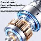 Aspirador Portátil Mini 998000PA para Carro e Casa com Função Sopro