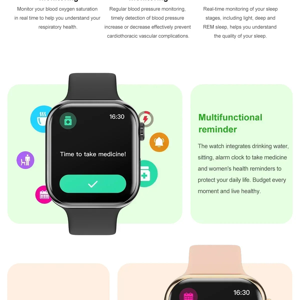 2026 New GPS Smart Watch Series 10 For Apple Watch 10 Memory Music Video Bluetooth Call Waterproof NFC Smartwatch For Android IOS