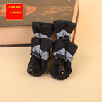 4pcs Waterproof Dog Shoes for Small Dogs - Protect Your Pet's Paws and Keep Them Dry, Outdoor Rain Boots for Dogs