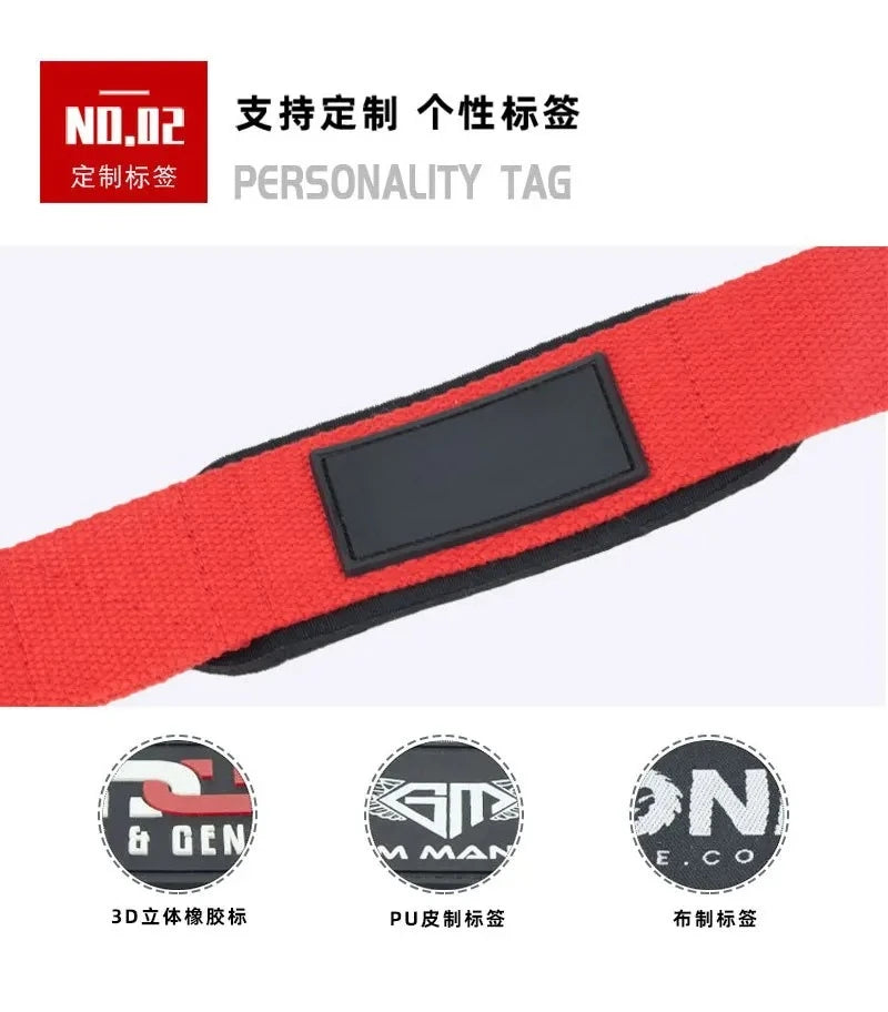 Straps Antiderrapantes para Levantamento de Peso (Par)