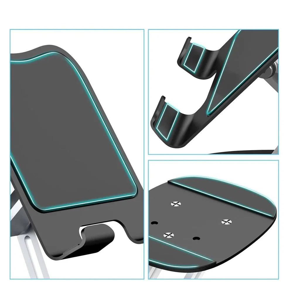 Tablet Stand 360° Rotation Universal Desk Holder Mount Detachable Arm for Cell Phone iPad iPhone Portable Desktop Stand