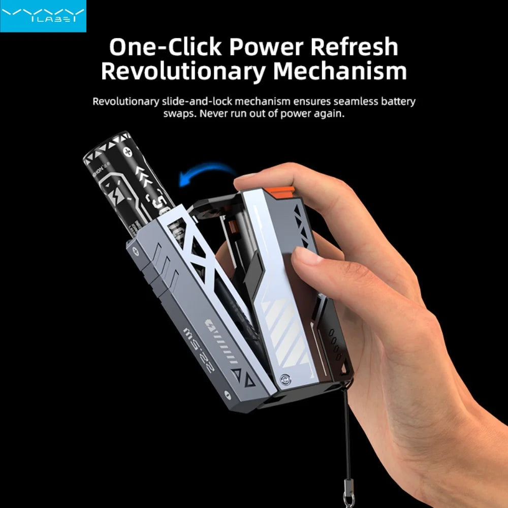 Power Bank 10000–50000mAh — Bateria Removível 22.5W Carga Rápida