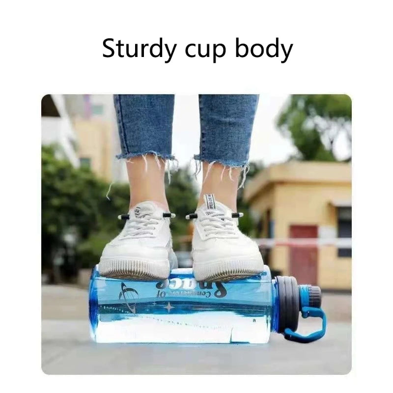 Garrafa Desportiva em Vidro – Antiderrame e Resistente a Altas Temperaturas