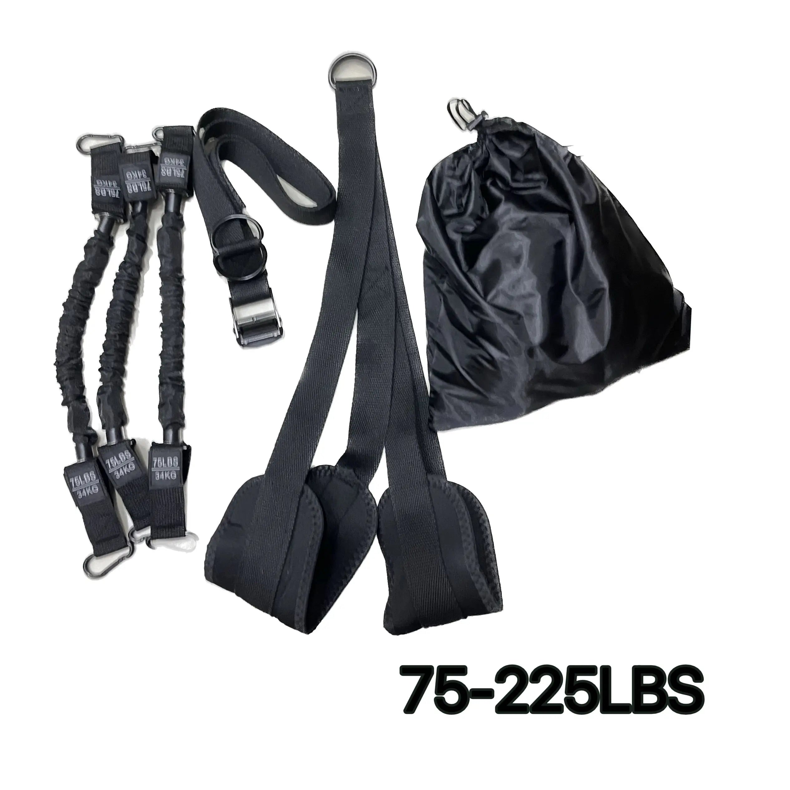 Assisted Belt Pull-Up Bands 75-300 lbs Multifunctional Assist Belt Strength Training Fitness Tools High-Intensity Pull-Up Band