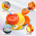 Dog Puzzle Feeder Interactive Pet Food Treat Dispenser Cartoon Duck Design Anti-slip Pet Automatic Feeder Toys for Dog Training