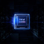 Rato MCHOSE L7 — PAW3395, 26K DPI, 39 g, Tri‑Mode, Dual 8K