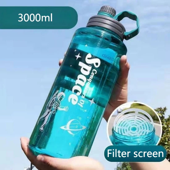 Garrafa Desportiva em Vidro – Antiderrame e Resistente a Altas Temperaturas