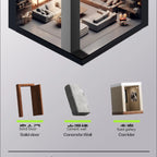 DoorPull Pro – Barra de Elevações Telescópica Antiderrapante para Porta