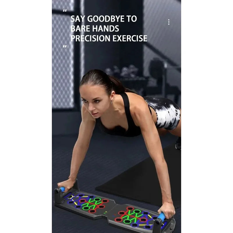 PushUpBoard Pro – Prancha Multifuncional de Flexões para Treino de Peito e Abdómen