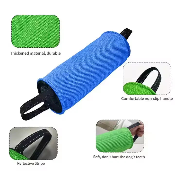 Stick de Mordida Resistente para Cães – Brinquedo Interativo de Treino e Limpeza Dentária