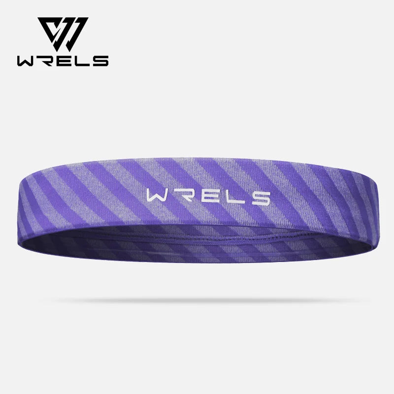 WRELS DryFit Headband – Faixa Antiderrapante de Secagem Rápida para Corrida, Yoga e Treino