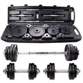 10kg 15kg 20kg 30kg Gym Home Weightlifting Dumbbells with Box Painted Black Painted Cast Iron Dumbbells Barbell Set.